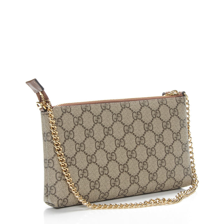 GG Supreme Monogram Wrist Wallet – Vouge De Moi