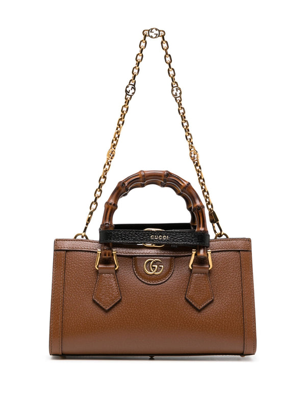 small Diana leather shoulder bag