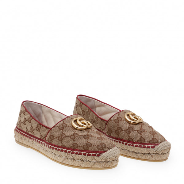 Gucci GG matelassé canvas espadrilles