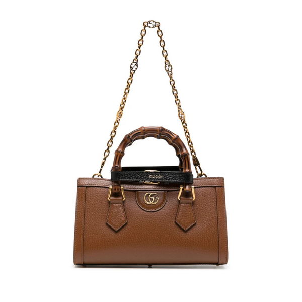 Gucci Diana Leather Shoulder Bag - 25 cm