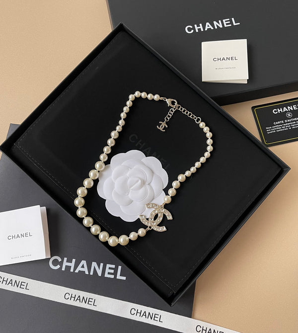 Chanel Short Necklace D