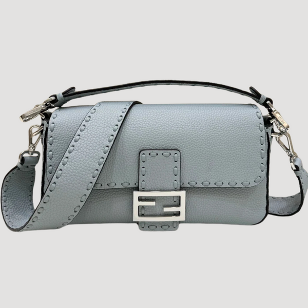 Fendi Baguette Bag - Natural Leather - 28 cm