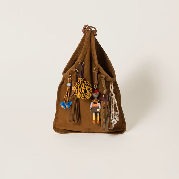 تريك ميو ميو شنطة جلد فاخرة بحجم متوسط للاستخدام اليومي