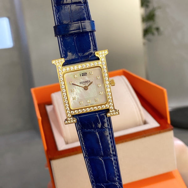 Hermès Watches gold dial  color