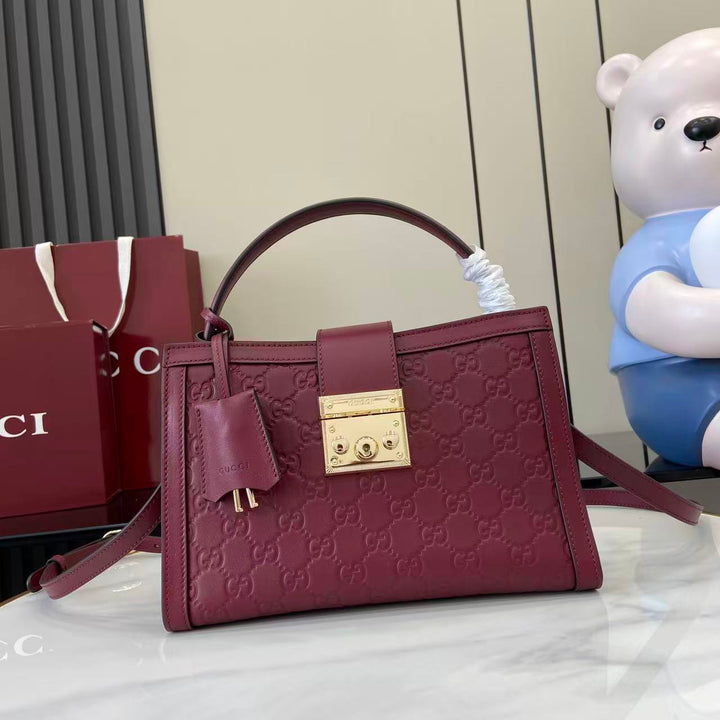 شنطة قوتشي بادلوك 25 جلد طبيعي نسائية