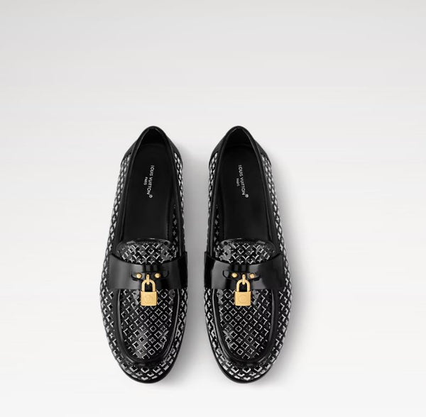 LV shoes -Chess Flat Loafer